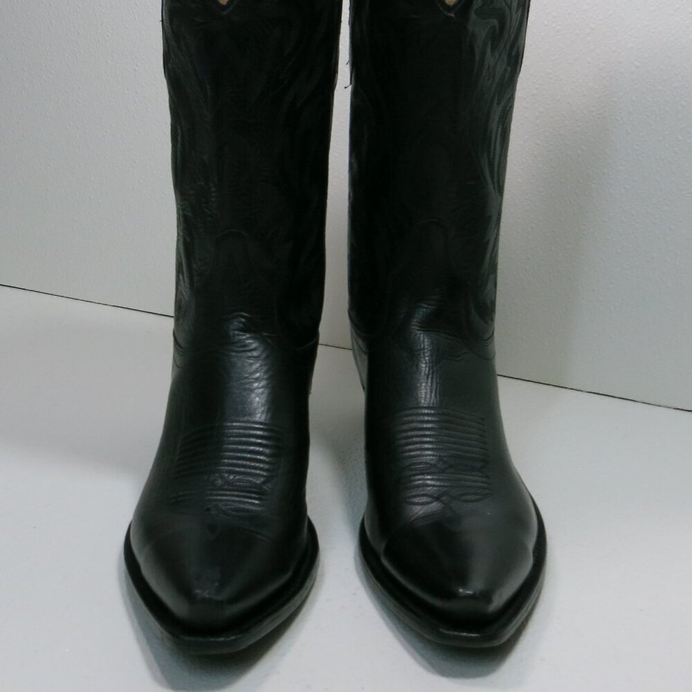 Old West Western Cowboy Kicker Men's Boots Botas de Vaquero Footwear Sz 11 D - Picture 5 of 8